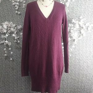 BP Sweater Dress Burgundy